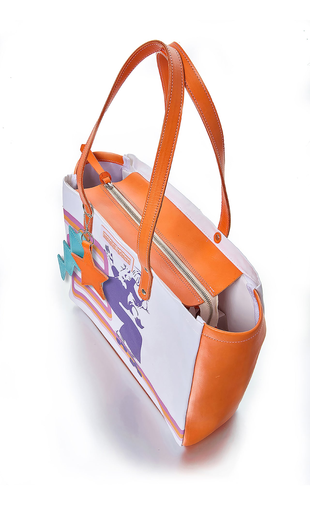 SkateGirl Tote Bag — Retro Art Statement Bag