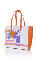 SkateGirl Tote Bag — Retro Art Statement Bag